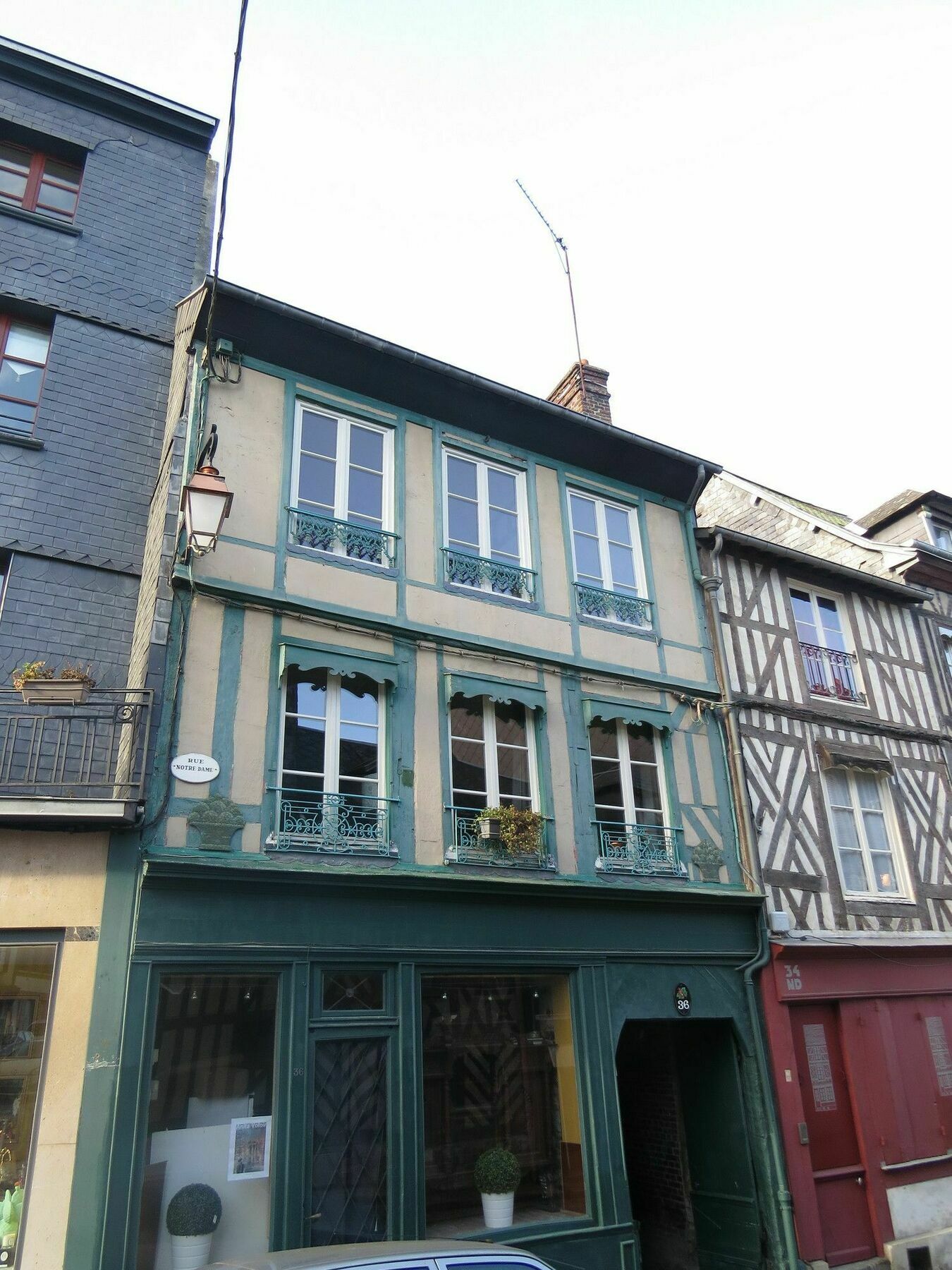 Appartement Le Notre Dame Honfleur Kültér fotó
